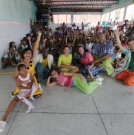 Voluntárias Sociais e Balé do TCA promovem apresentação no bairro Fazenda Grande do Retiro