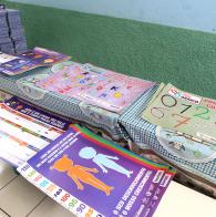 Voluntárias iniciam distribuição de material pedagógico do Mais Infância