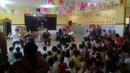 Voluntárias levam música clássica para escola em São Marcos