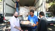 VSBA e Adab distribuem sete toneladas de frango para creches 